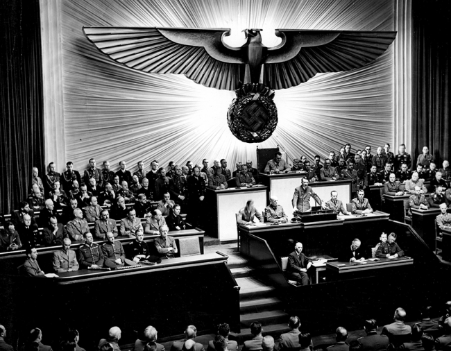 Hitler Declares War on the United States