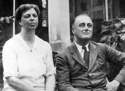 Franklin D. Roosevelt and Eleanor Roosevelt